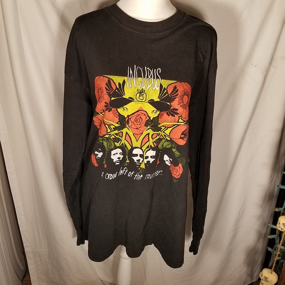 Incubus Vintage Used Long Sleeve Tee - Large